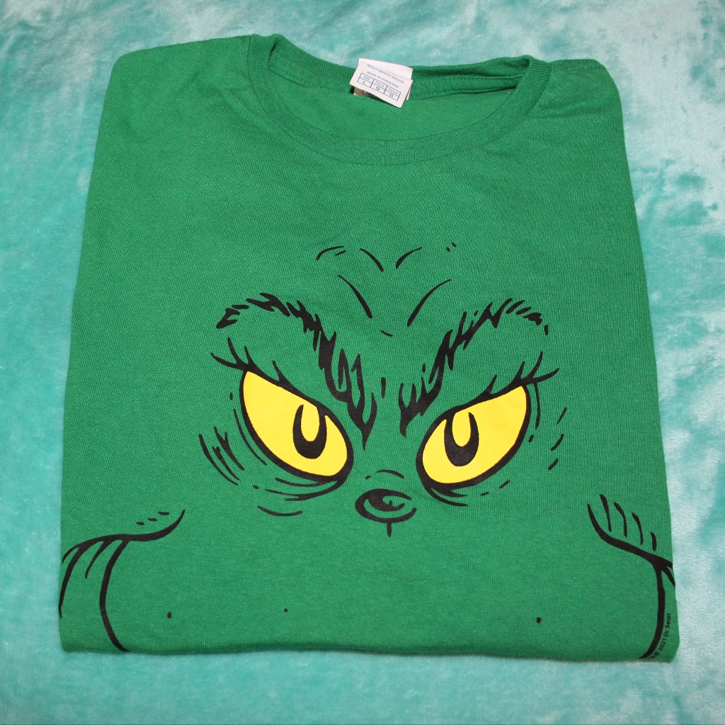Mens Green Grinch Tee